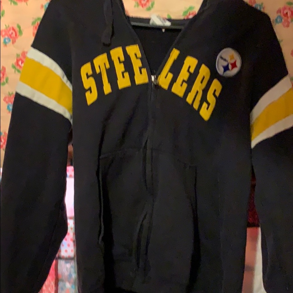 Steelers zipper hoodie